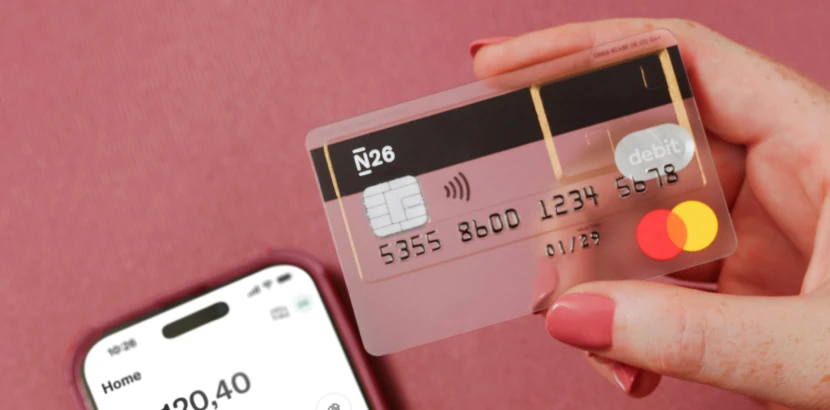 My transparent card. Image: N26