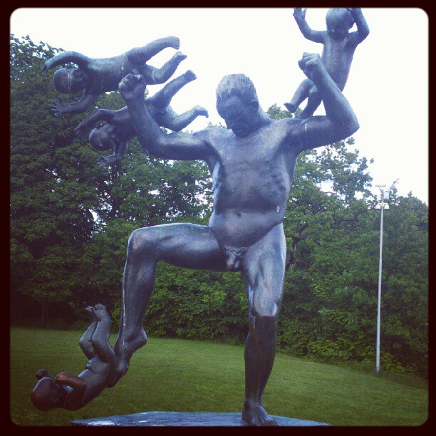 Vigeland park in Oslo. My favorite sculpture.