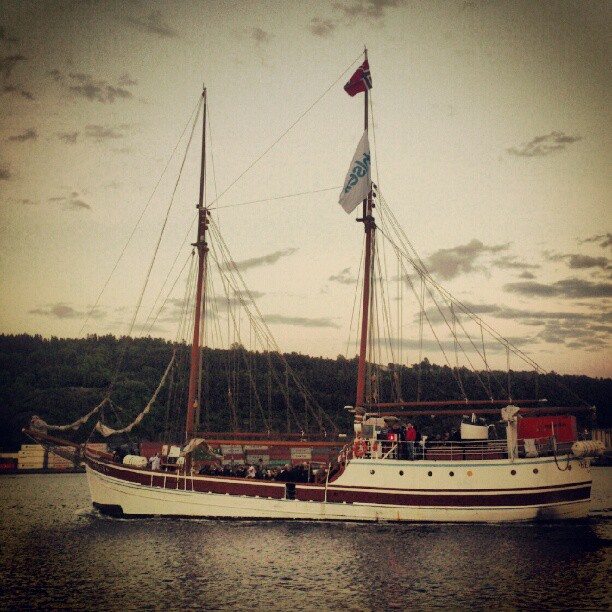 A ship in Oslofjord