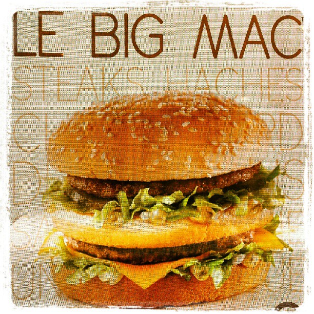 Le Big Mac (Paris, April)