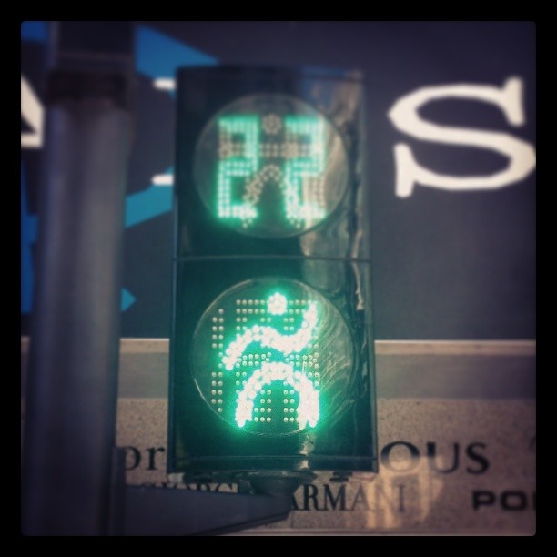 Пешеходные светофоры Андорры в моём личном хит- параде вплотную приблизились к Берлинским