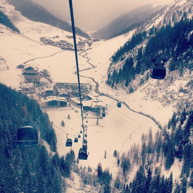 Открыл сезон на Хинтертуксе!