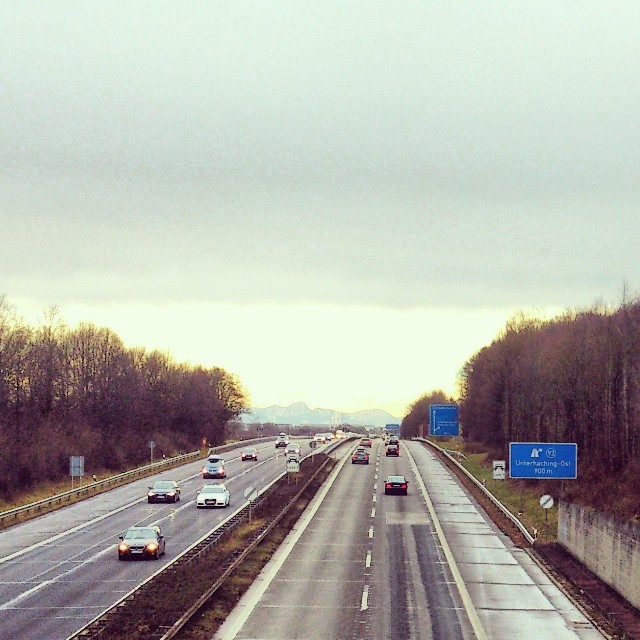 Автобан в горы