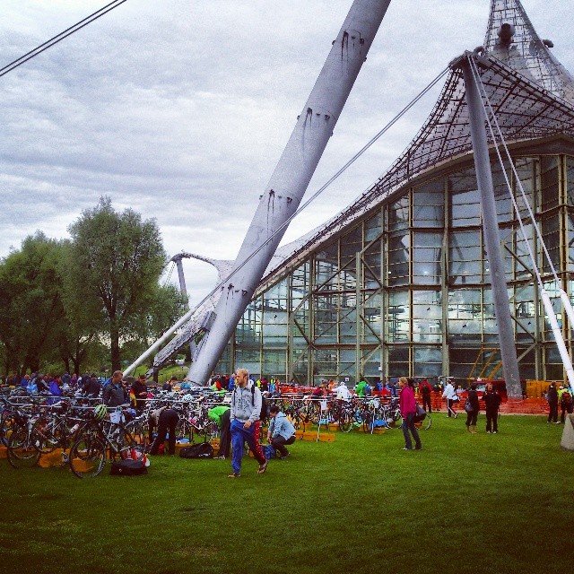 Just before start/Kurz vor dem Start