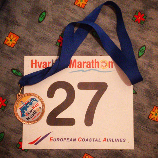 Hvar Half Marathon: it was an epic race through thunderstorms and 400+ meters ascent & descent