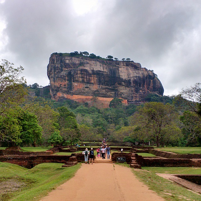 Sigiriya — 200m high rock. Very touristic place, though worth visiting. Great views from the top.