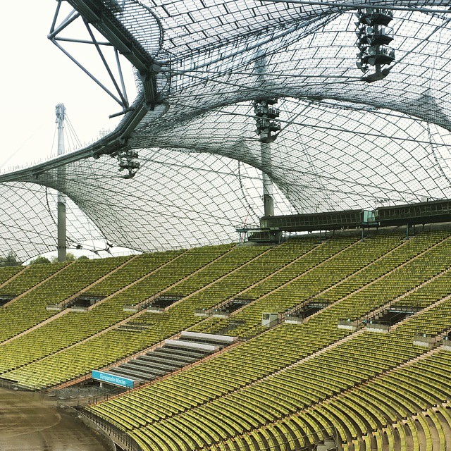 Olympiastadion is admirable, rain or shine.