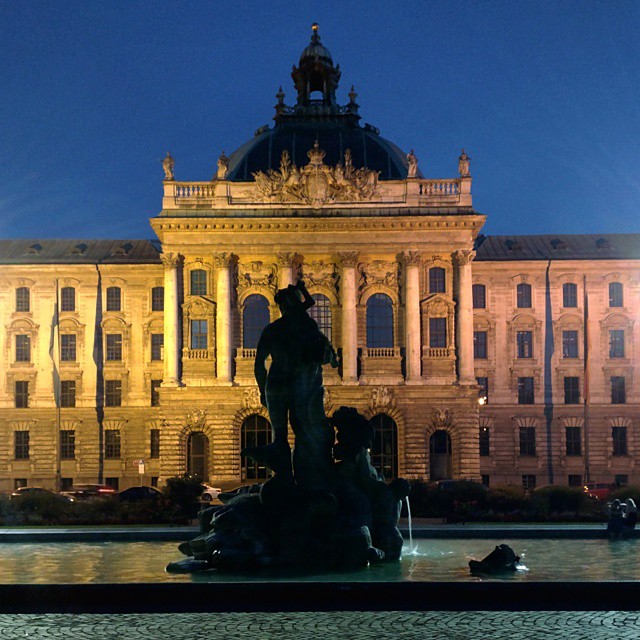 Unusual Munich by night