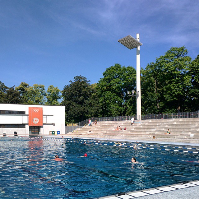 Today's swim training was simply great!