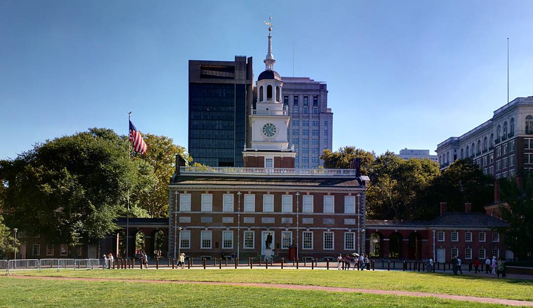 Where Declaration of Independence was signed.