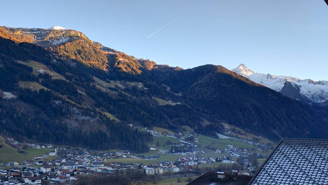 Sunset in Zillertal