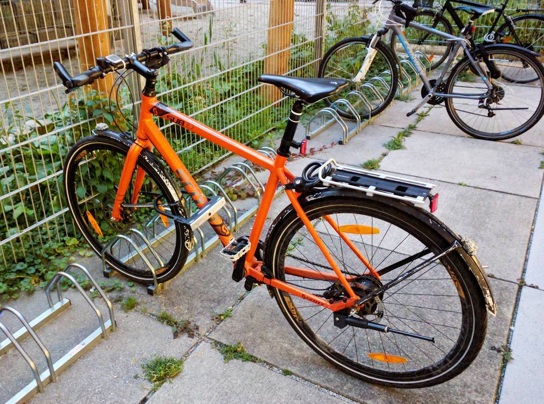 26. When your legs are sore after yesterday's marathon, the bike is for the rescue. #30daysofseptember16